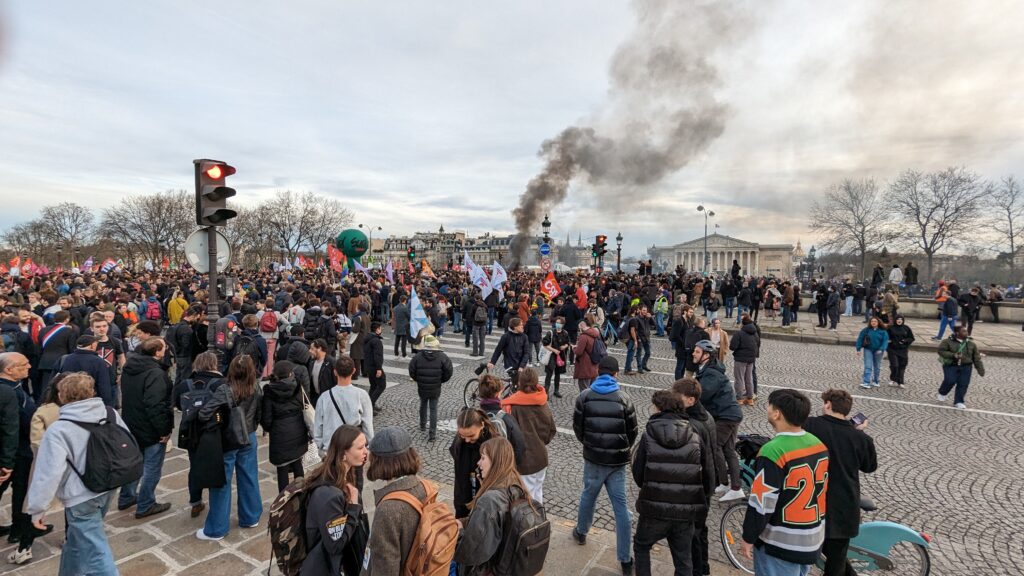 Grèves et manifestations à Paris