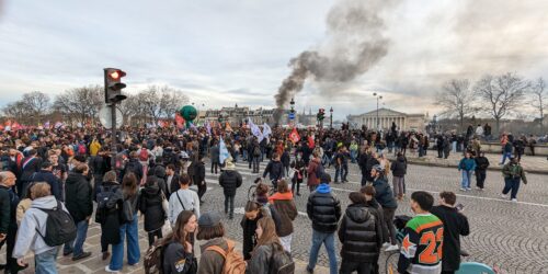 Grèves et manifestations à Paris