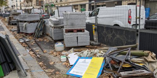 Travaux inutiles et interminables dans Paris